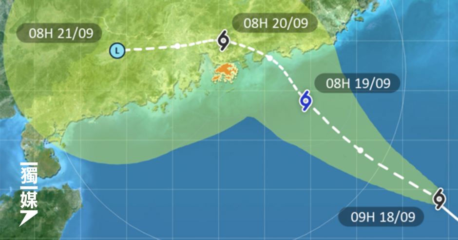 天文台:一號風球今日維持 評估周五是否發更高信號 | 獨媒報導 | 獨立媒體