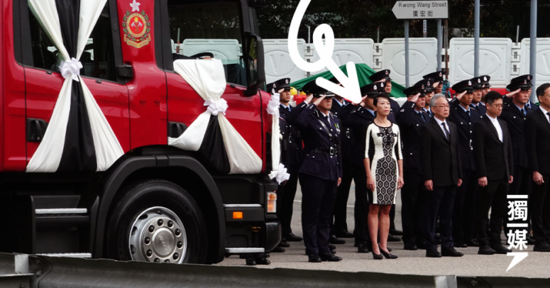 【宏福苑五級火】大埔DO衣著惹批評 民政總署：官員穿上合適裝束作最後致敬